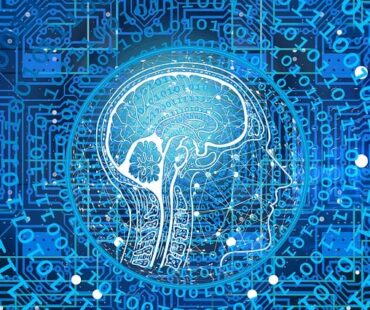 artificial intelligence network programming illustration