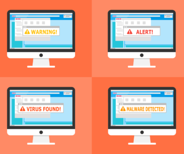 Free warning alert detected vector