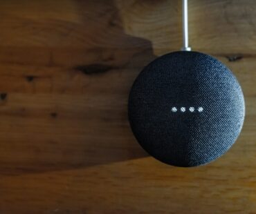blue ball on a wooden surface